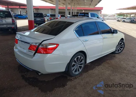 2015 Honda Accord Sport из США, поврежденный, VIN 1HGCR2F55FA248833